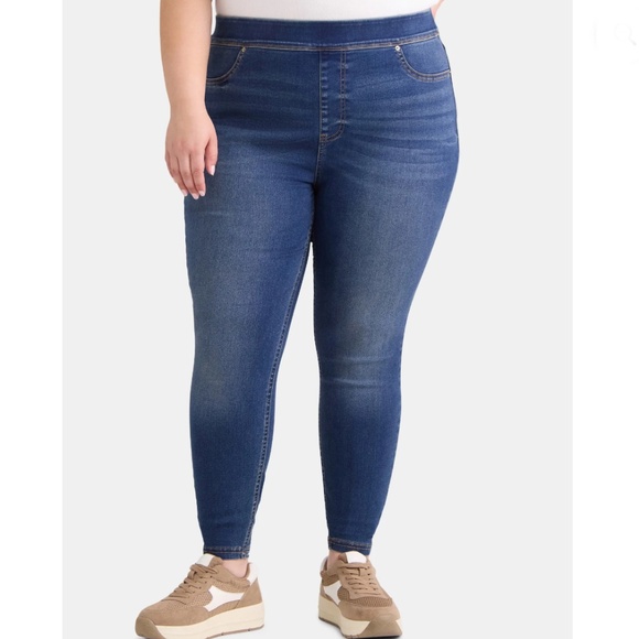 Women’s Plus Denim Jeans Jeggings Size 4X (28W-30W) - Picture 5 of 8